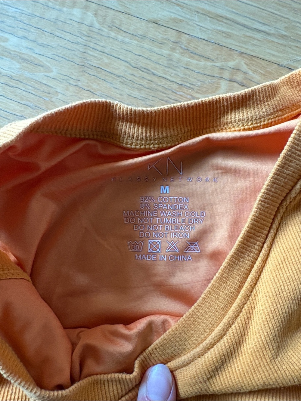 Klassy Network Tank Top Trio - Orange, Blue, Olive - Picture 3 of 13